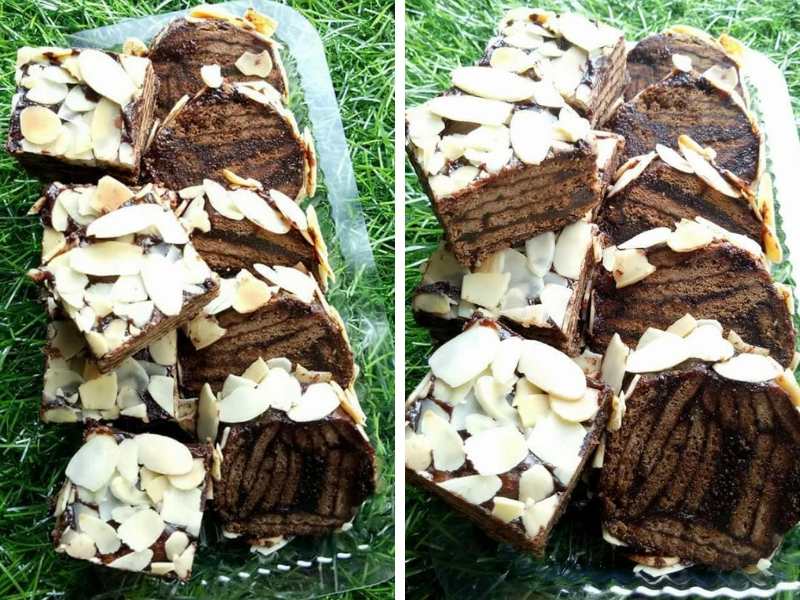 Resepi Kek Batik Lembut Sedap Mudah dan Simple (Biskut 