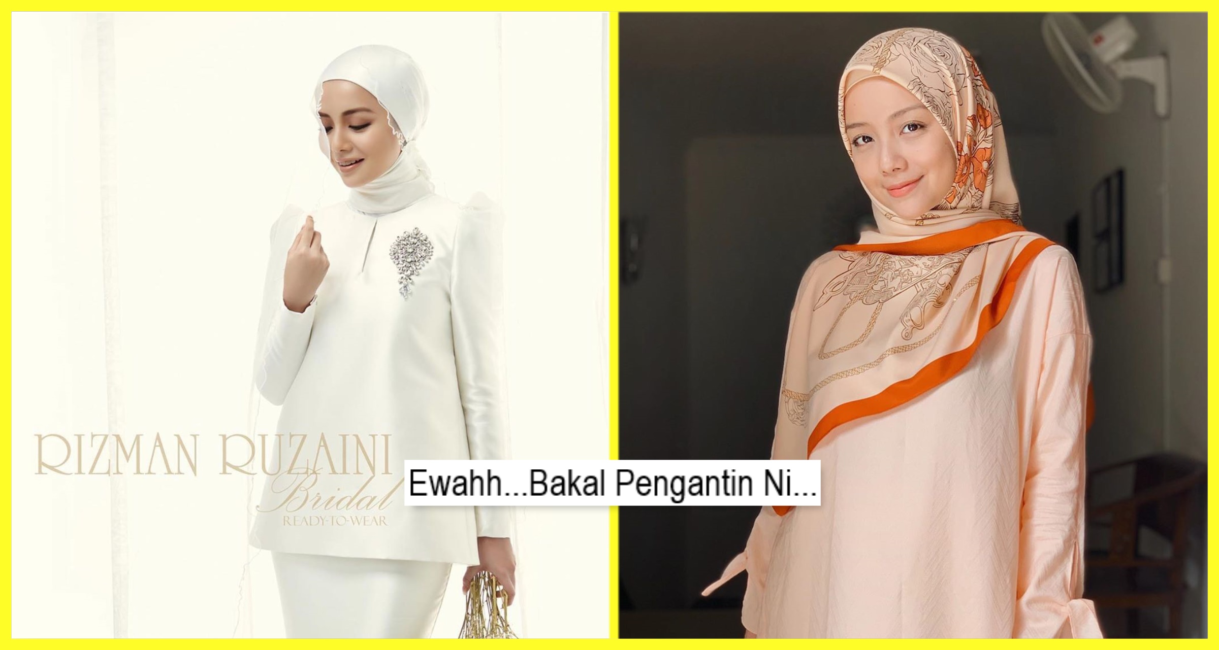 "Ewah Bakal Pengantin Ni" - Mira Filzah Berbusana ...
